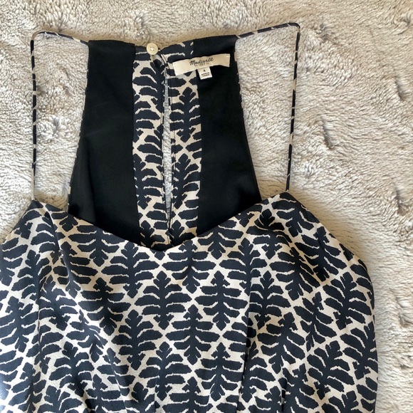 MADEWELL pattered silk dress, size 4 - Picture 3 of 4